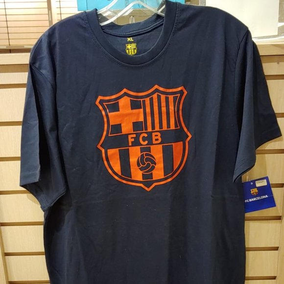 Icon Sports Other - FC Barcelona Uni-Logo T-Shirt - Navy, Size XL